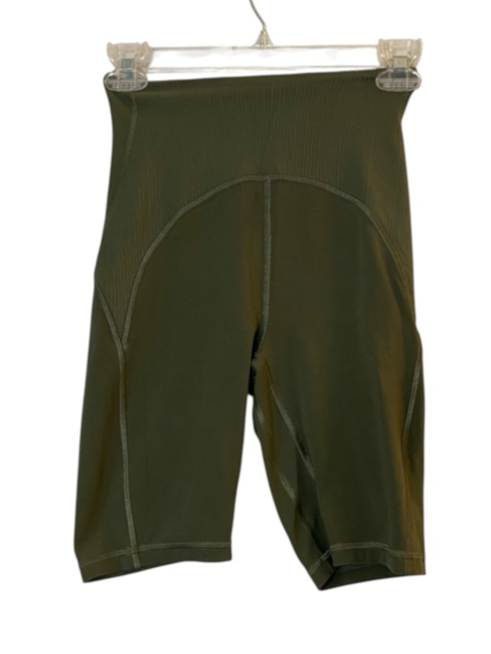 Lululemon Blissful Bend SHR Short 8" Army Green Size 2 Nulu Bike Shorts LW7BHSS